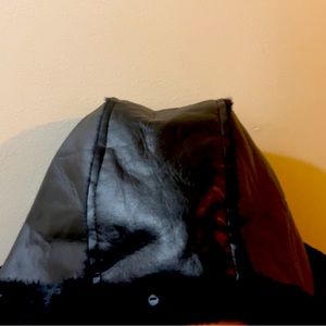 Black Faux fur jacket